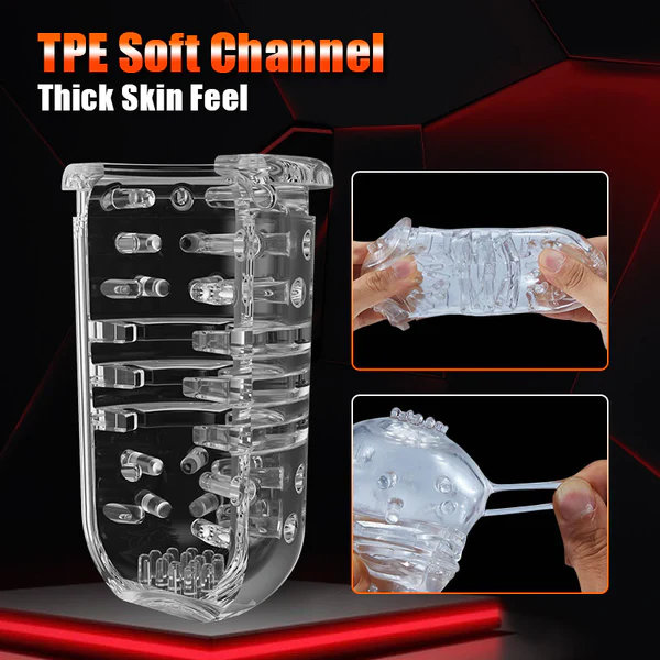 Eveandlove Automatic 5 Thrusting & Rotating for Penis Stimulation Masturbator Cup