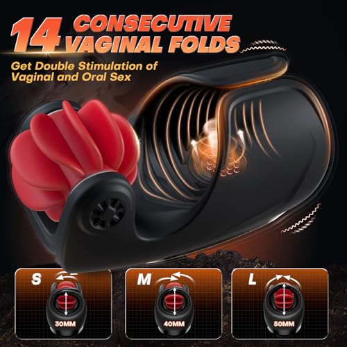 Eveandlove 10 Licking & 10 Flapping & 10 Vibrating Super Soft Male Penis Training Vibrator