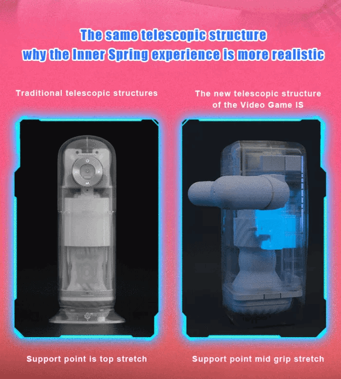 Eveandlove 2022 Newest 10 Thrusting 10 Vibrating Masturbator with Heating System