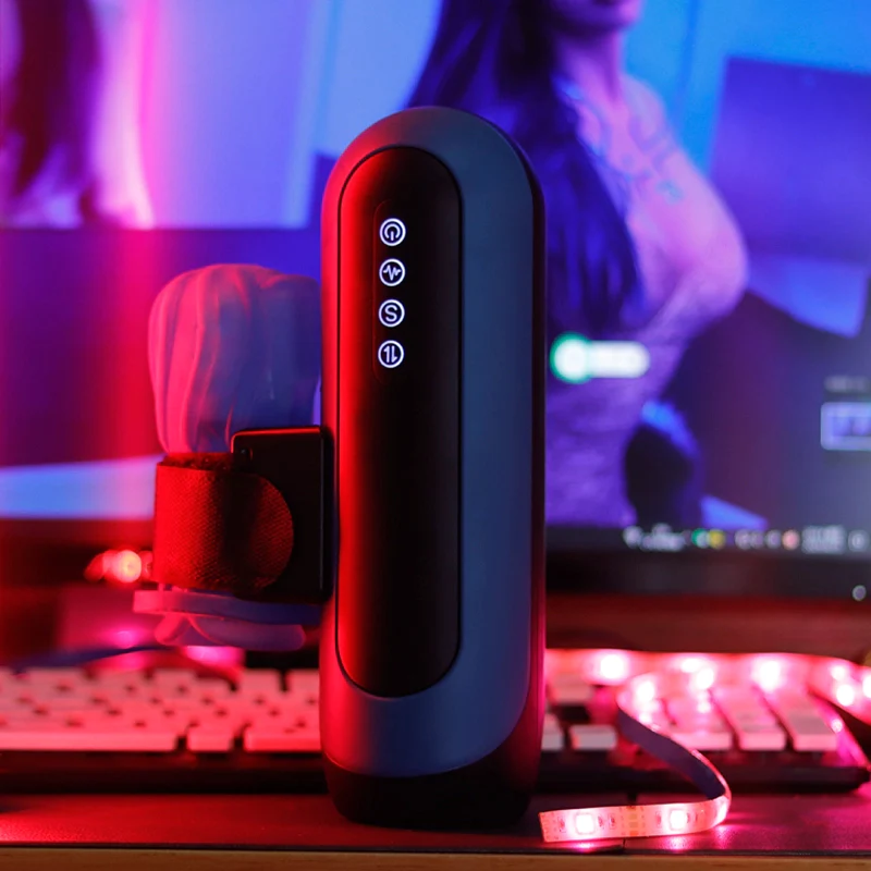Eveandlove External Auto Stroker Thrusting Vibrating Multi Adapteable Low Noise