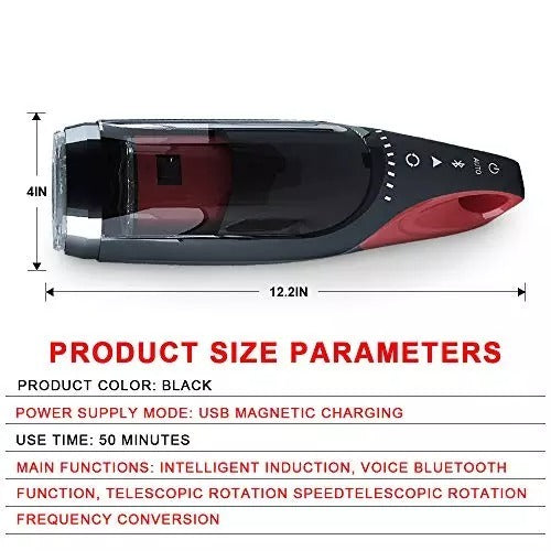 2023 latest Intelligent Toy Automatic Sucking Heating and Telescopic Rotating Electric Masturbator Cup