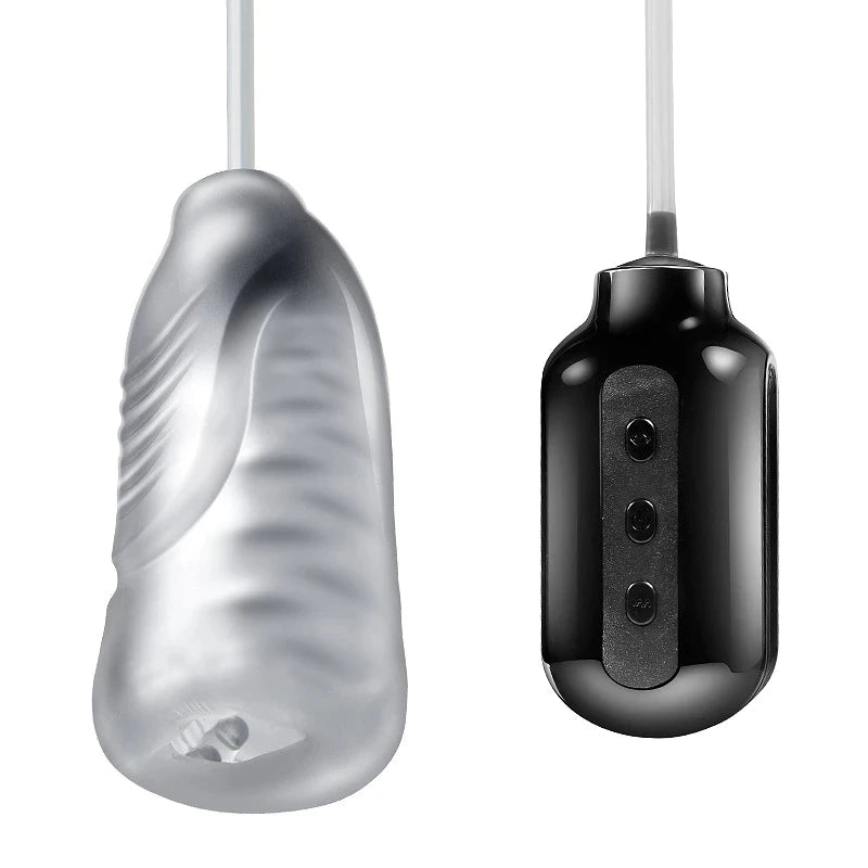 7 Modes Strong Sucking Electric Deep Throat Clip Suction Sex Toys for Men
