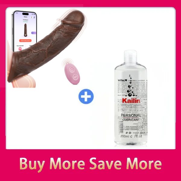(BLACK) Eveandlove APP Controlled 9 Vibration Intensities Vibrating Penis Sleeve