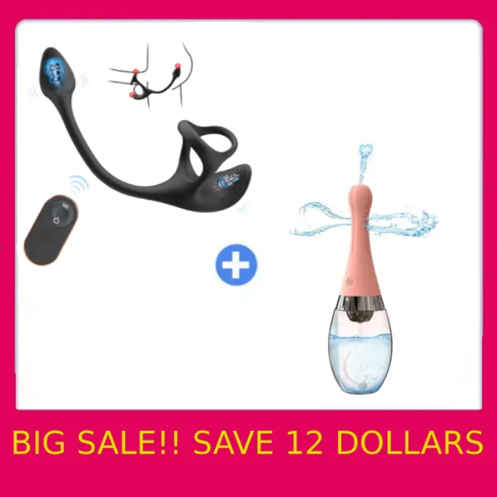 Zenith - Spherical Vibrating Anal Plug with Penis Rings