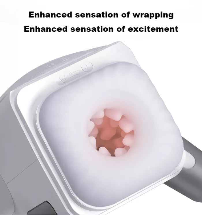 Eveandlove 2022 Newest 10 Thrusting 10 Vibrating Masturbator with Heating System