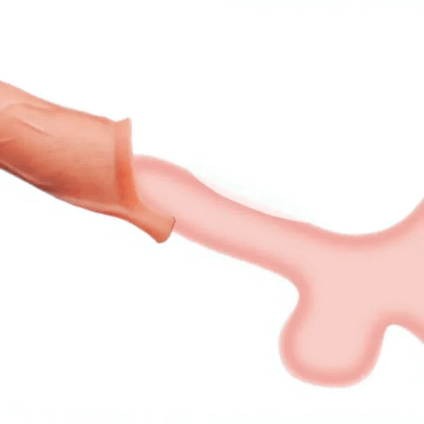 (BLACK) Eveandlove APP Controlled 9 Vibration Intensities Vibrating Penis Sleeve