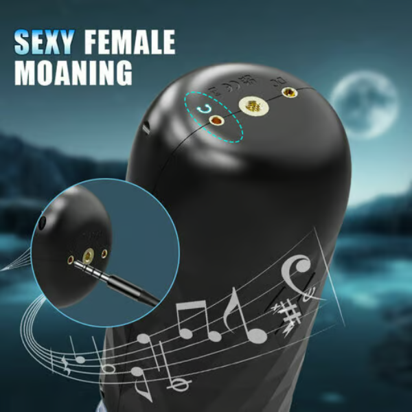 Eveandlove Hand-Free 7 Expansion Rotating Voice Function Masturbator Cup