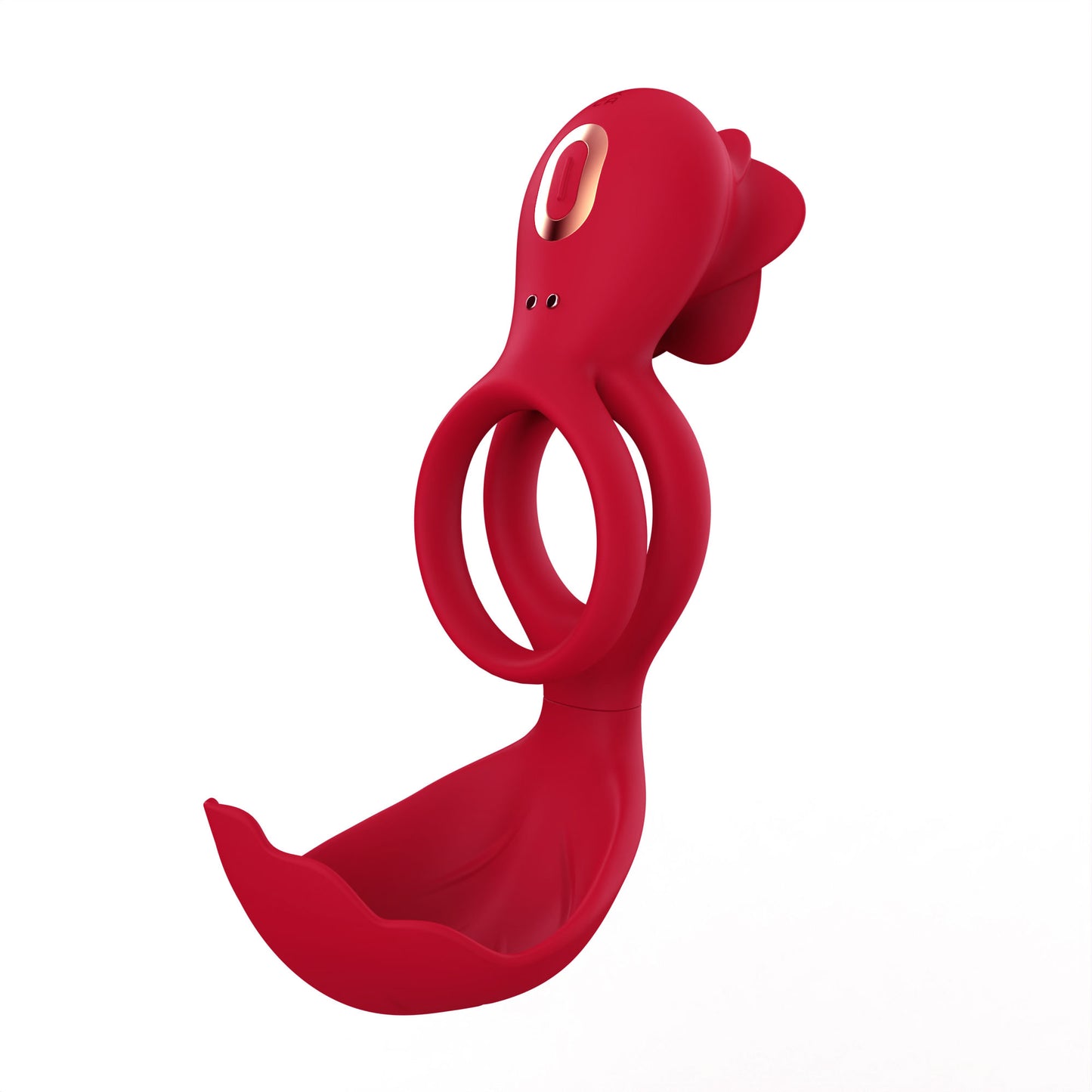 Eveandlove Waterproof Dual-Stimulation Cock Ring – 12 Vibration Modes for Enhanced Pleasure
