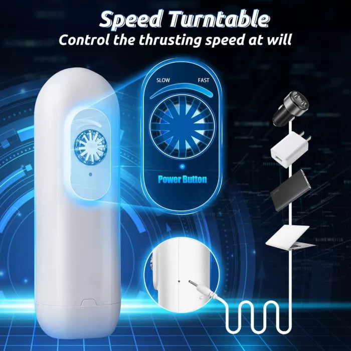 Eveandlove Automatic high frequency silent masturbator