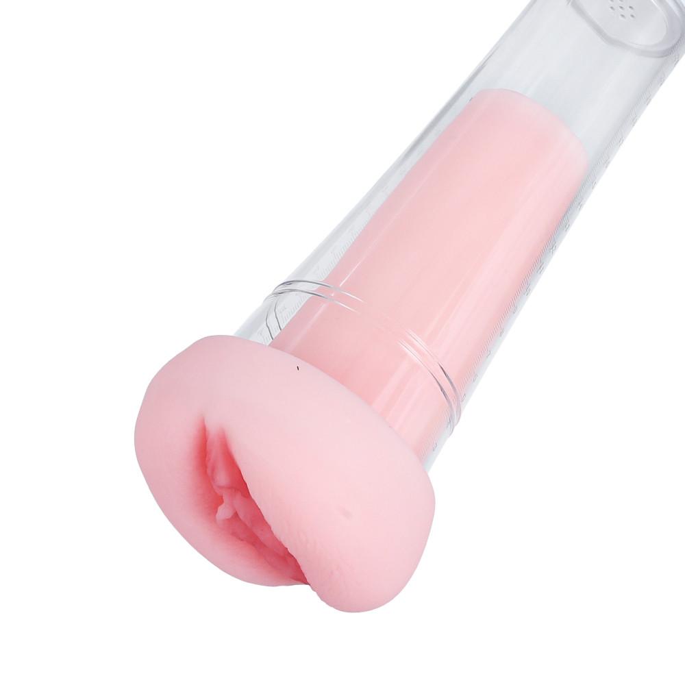 S-HANDE 2 In 1 Penis Vacuum Pump Pussy Stroker