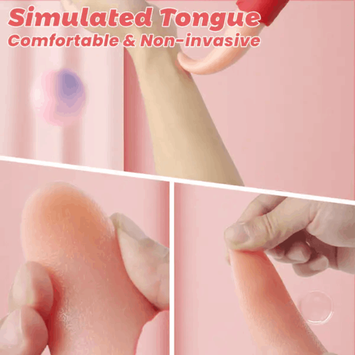 Eveandlove 2 IN 1 Upgraded Flapping Tongue G Spot Vibrator
