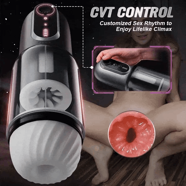 Eveandlove & Godwin Stepless Variable Speed Masturbator Handsfree
