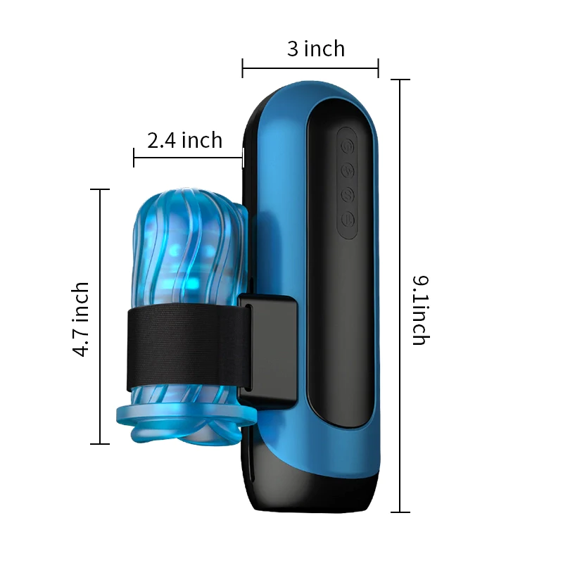 Eveandlove External Auto Stroker Thrusting Vibrating Multi Adapteable Low Noise