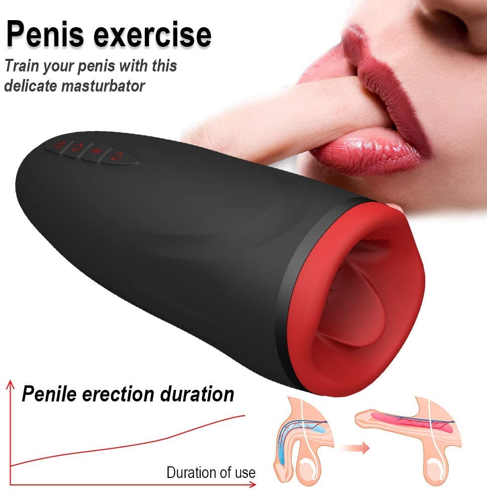 Eveandlove RHINO Blowjob Sex Toy | Electric Masturbator