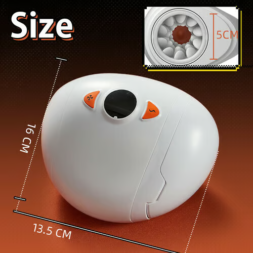 Ball Massage Focus Testicle & Glans Stimulation Electric Male Masturbator