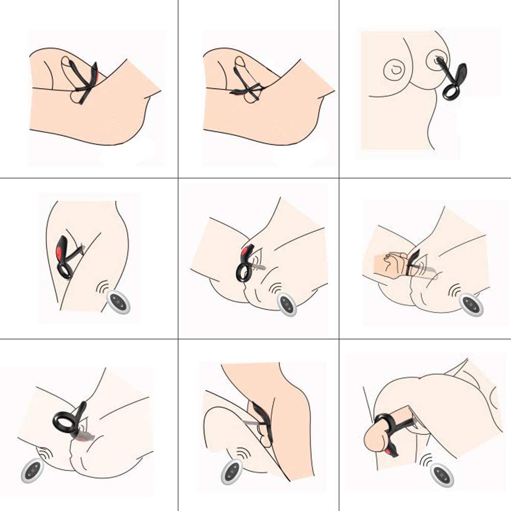 Eveandlove Vibrating Ring For Couple