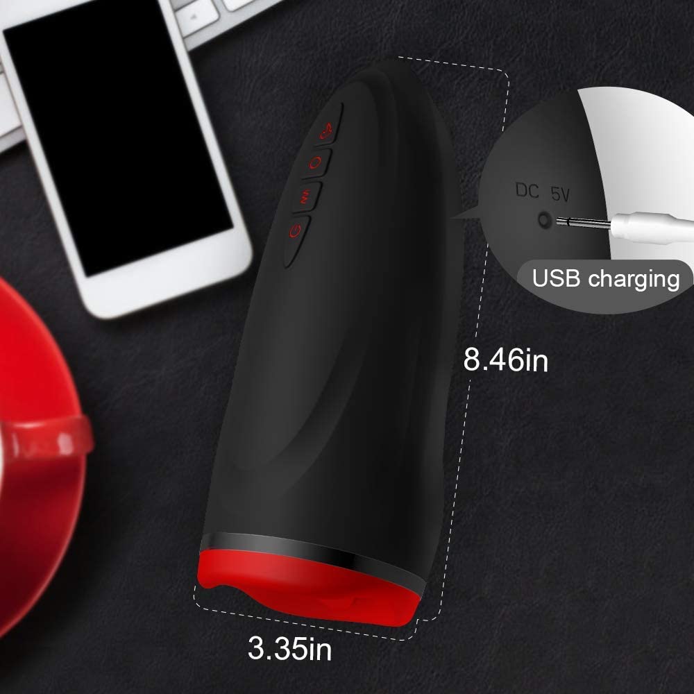 Eveandlove RHINO Blowjob Sex Toy | Electric Masturbator