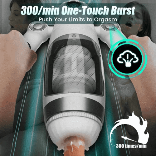 Eveandlove 7 Telescopic Squeezing 12 Vibration Masturbator Experience More Authentic Piston