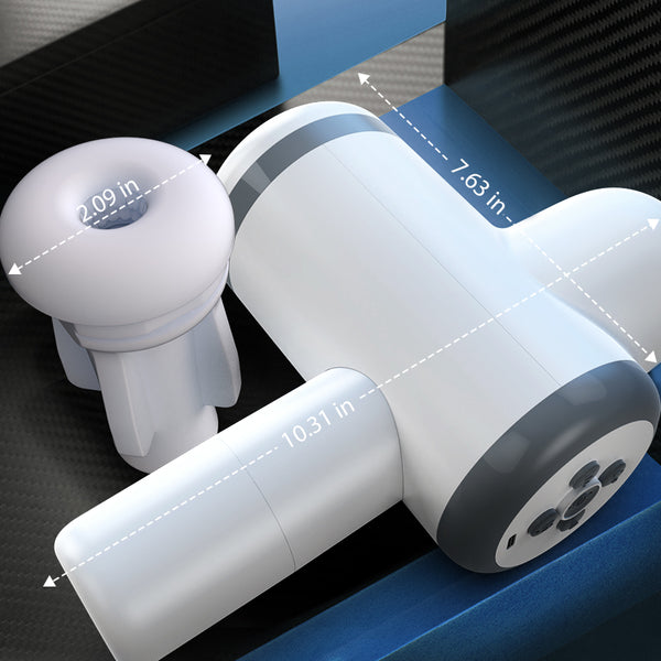 Eveandlove Automatic Lubrication 8 Thrusting & Sucking Handheld Male Stroker