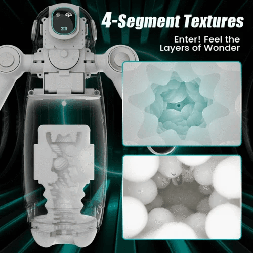 Eveandlove 7 Telescopic Squeezing 12 Vibration Masturbator Experience More Authentic Piston