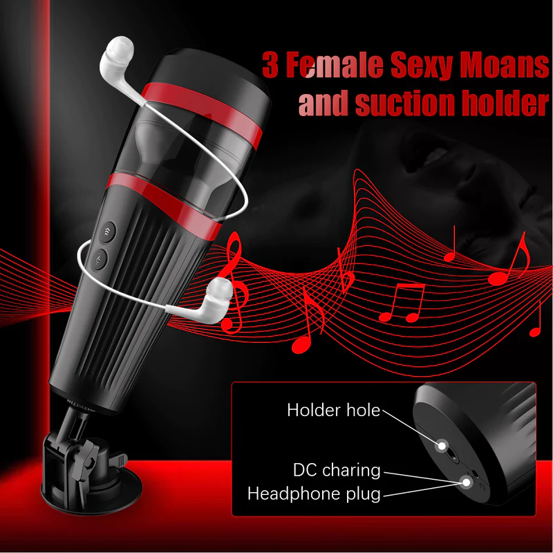 Eveandlove Handsfree Masturbator | Thrusting Sex Toy Vibrating Cup