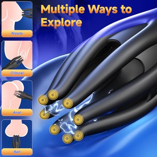 Eveandlove 2-in-1 Male Vibrator & Masturbator - 10 Powerful Vibrations for Penis Training & Stimulation