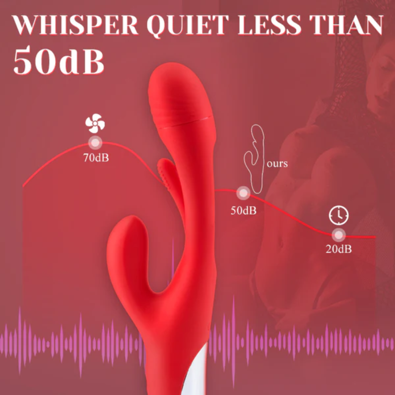 Eveandlove - Rabbit Tapping Vibrating All-In-One G-Spot Vibrator for Women