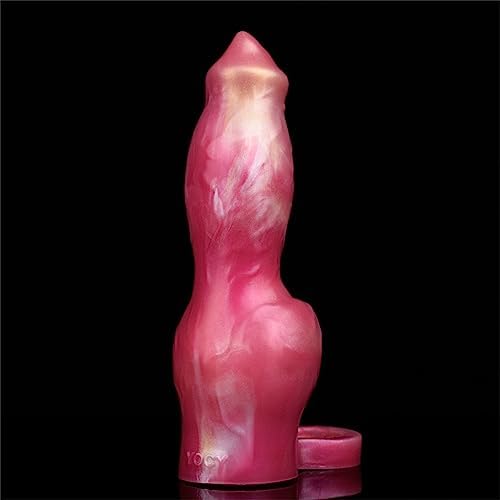 Eveandlove Male Penis Sleeve Enlarger – Soft Silicone Extension Sleeve with Cock Ring, 1.77in Solid Length