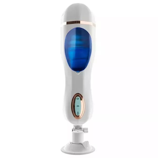 Eveandlove Vibrating Thrusting Suction Cup Pussy Male Masturbator