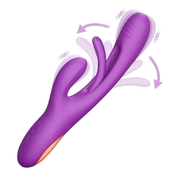 Eveandlove - Rabbit Tapping Vibrating All-In-One G-Spot Vibrator for Women