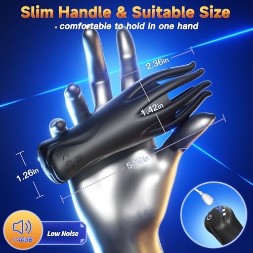 Eveandlove 2-in-1 Male Vibrator & Masturbator - 10 Powerful Vibrations for Penis Training & Stimulation