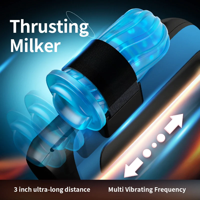 Eveandlove External Auto Stroker Thrusting Vibrating Multi Adapteable Low Noise