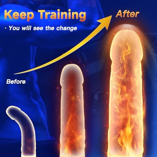 Eveandlove 2-in-1 Male Vibrator & Masturbator - 10 Powerful Vibrations for Penis Training & Stimulation