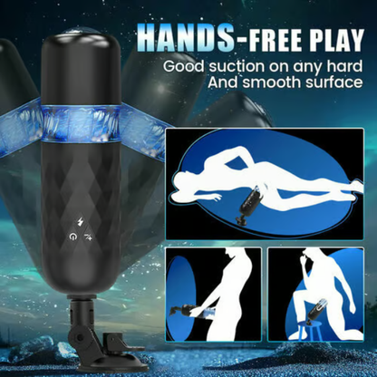 Eveandlove Hand-Free 7 Expansion Rotating Voice Function Masturbator Cup