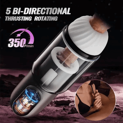 Eveandlove & Godwin Stepless Variable Speed Masturbator Handsfree