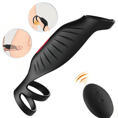 Eveandlove Pleasure Fusion Pro 9 Vibration Modes Efficient&Flexible Cock Ring
