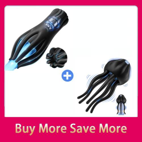 Eveandlove 2-in-1 Male Vibrator & Masturbator - 10 Powerful Vibrations for Penis Training & Stimulation