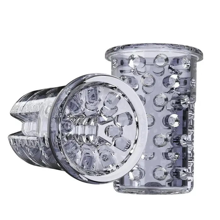 Eveandlove Rotating Thrusting Double Side Handle Male Stroker XSPACECUP