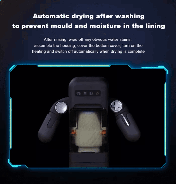 Eveandlove 2022 Newest 10 Thrusting 10 Vibrating Masturbator with Heating System