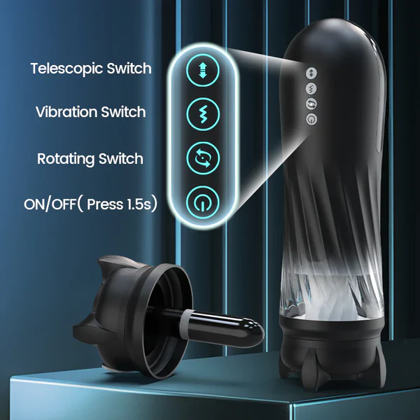 Eveandlove Ultra High Speed Male Masturbator Twisting Thrusting Vibrating