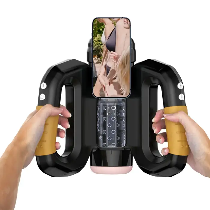 Eveandlove Rotating Thrusting Double Side Handle Male Stroker XSPACECUP