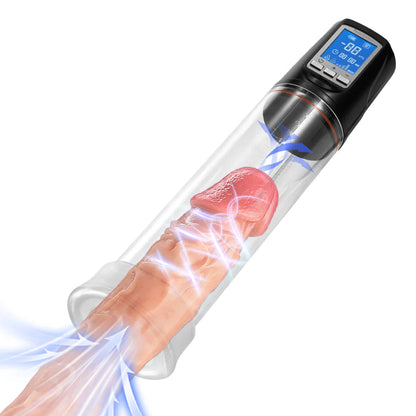 Typhoon Automatic 2 Suction Modes Vacuum Penis Pump LCD