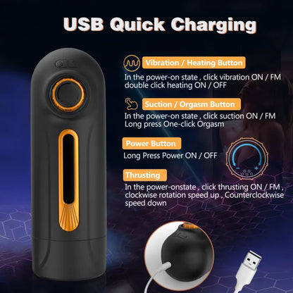 Eveandlove 10 Thrusting 10 Vibrating 3 Sucking Heating Male Masturbator