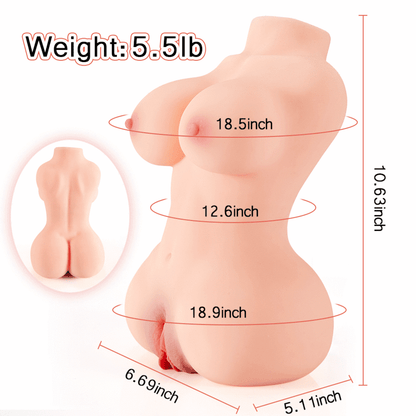 10.63'' 3D Sex Doll with Tight Vagina and Anal for Men Masturbation