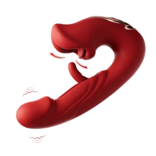 Eveandlove G Spot Vibrator: 7 Modes for Clitoral Stimulation, Thrusting Dildo & Anal Play