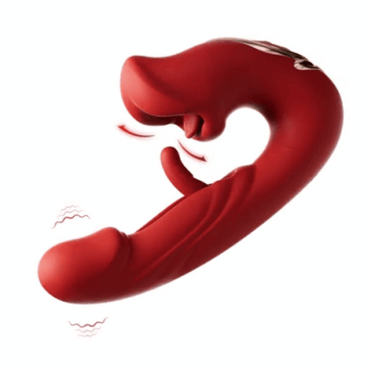 Eveandlove G Spot Vibrator: 7 Modes for Clitoral Stimulation, Thrusting Dildo & Anal Play