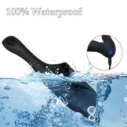 Eveandlove Penis Vibrator with Tapping & Vibrating Function