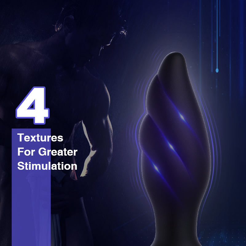 Eveandlove Large Size 9 Vibration Anal Vibrator Butt Plug