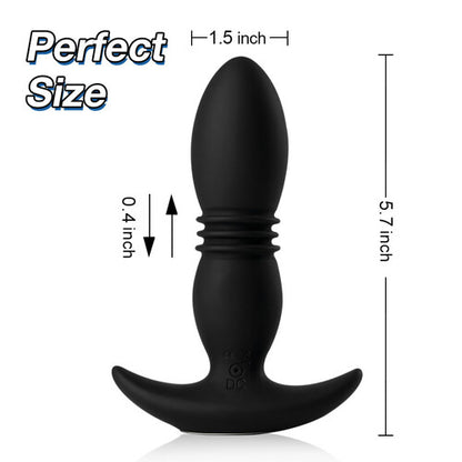 Eveandlove 3 Folds 7 Telescopic 7 Vibration Butt Plugs