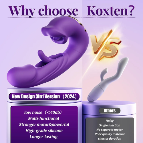 Eveandlove G Spot Vibrator: 7 Modes for Clitoral Stimulation, Thrusting Dildo & Anal Play